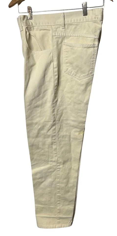 Vintage adivinar jeans hombre hecho en estados unidos parche de cuero cónico Foto 3 de 4