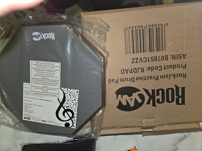 Rock Jam Drum Practice Drum Pad - New in Box - RJDPAD - Talktaus