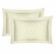 Image of Oxford Pillow cases or Housewife Pillow cases 200 Thread Count Egyptian Cotton