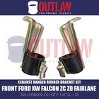 EXHAUST HANGER BRACKET KIT (FRONT L & R) FORD XW FALCON ZC ZD FAIRLANE