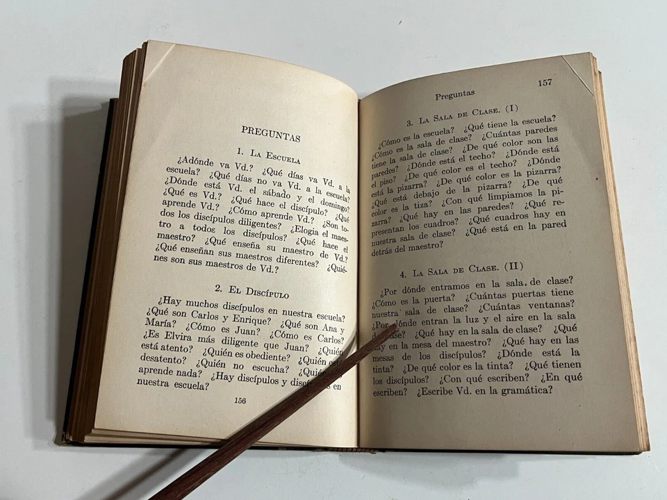 A First Spanish Reader 1916 Roessler & Remy Illustrated & Music ~Antique Book VG - Image 4 of 4