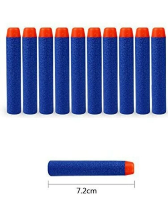 Nerf balles Lot De 400 recharges pistolet fusil Nerf flechette enfants souple