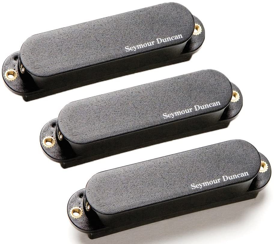 Синглы Seymour Duncan AS-1s Blackouts, комплект из 3-х звукоснимателей (гриф/середина/Бридж)...