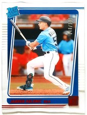 Jarred Kelenic 2021 Donruss Chronicles Clearly #20 Rated Rookie RED  SP# 48/100