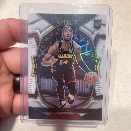 AJ GRIFFIN WHITE CONCOURSE RC 22-23 PANINI SELECT *132/149* ATLANTA HAWKS - Bild 1 von 2