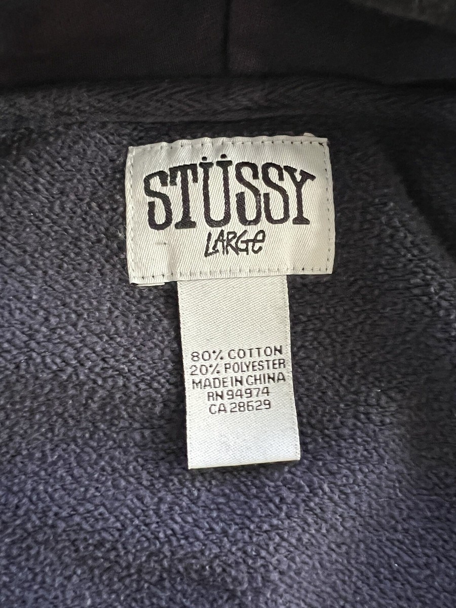【Made in USA 】Stussy monogram bandanna RARE Vintage 90s Stussy Made In USA N4 Monogram Surf Wear
