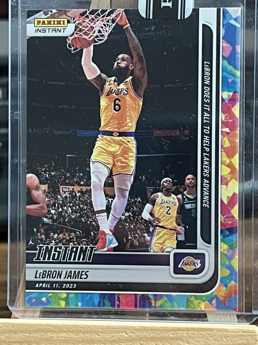 LEBRON JAMES 2023 Panini Instant NBA #216 VERSICOLOR 1 /5 LEBRON JAMES 2023 Panini Instant NBA #216 VERSICOLOR 1 /5