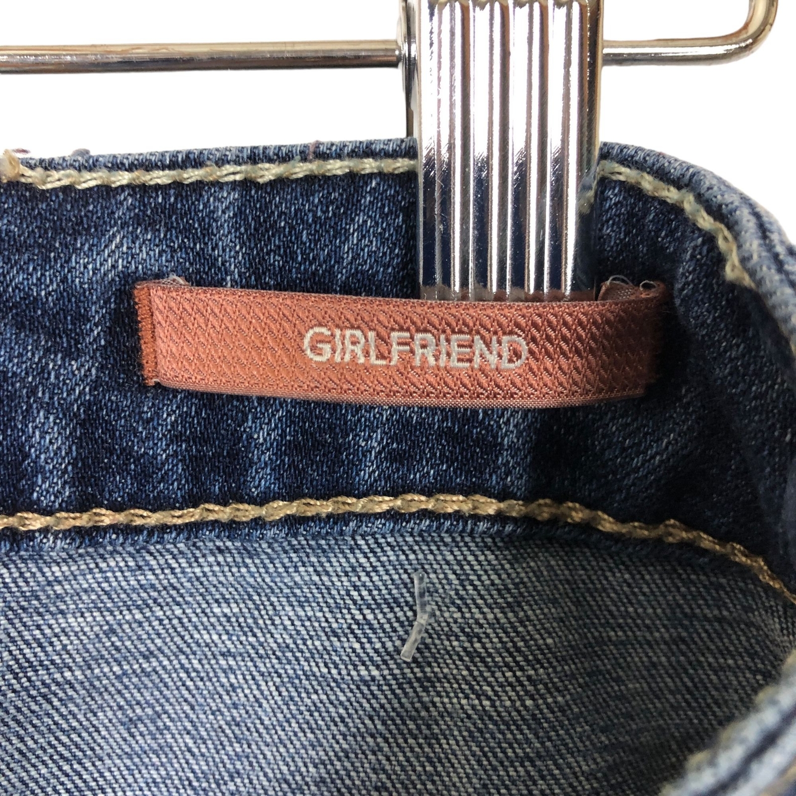 Jag Women's Girlfriend Jeans Sz 6 (30 X 29) Distressed Cotton Stretch Med Wash