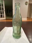 ANTIQUE/VINTAGE GREEN COCA COLA HOBBLE SKIRT BOTTLE, 1940S, TROY, NEW YORK LP — photo 1