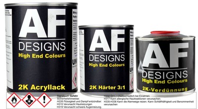 1,5 L 2K Acryllack Set für FORD EUROPA BRIGHT BLUE Q9