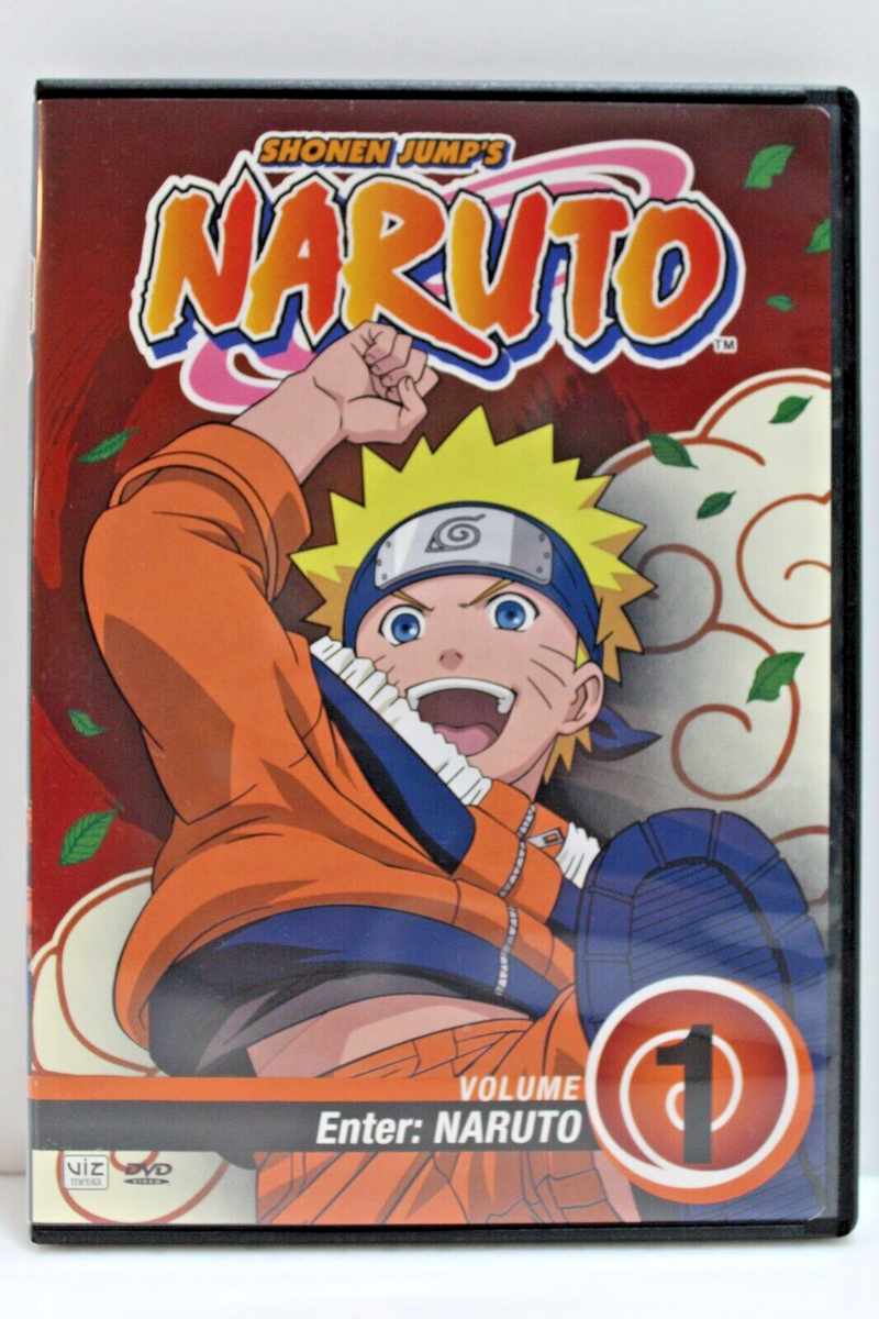 Shonen Jump's Naruto Vol. 1; Enter: Naruto (DVD Video, 2002