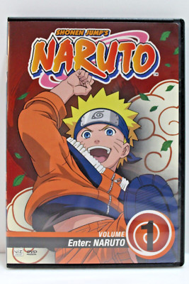 Shonen Jump's Naruto Vol. 1; Enter: Naruto (DVD Video, 2002