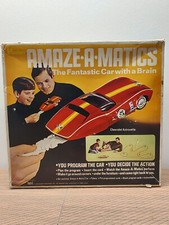 Hasbro Amaze-A-Matics Chevrolet Astrovette Road Rally Set With Box Vintage 1969