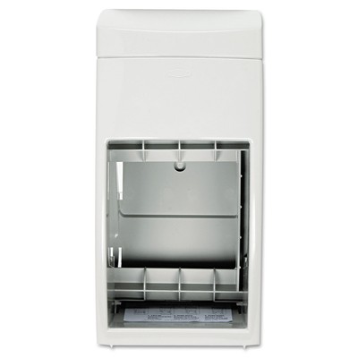 Bobrick Matrix Series Two-Roll Tissue Dispenser 6 1/4w x 6 7/8d x 13 1/2h Gray