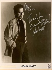 Hand SIGNED John Hiatt 8x10 Vintage Photo - American Singer Songwriter