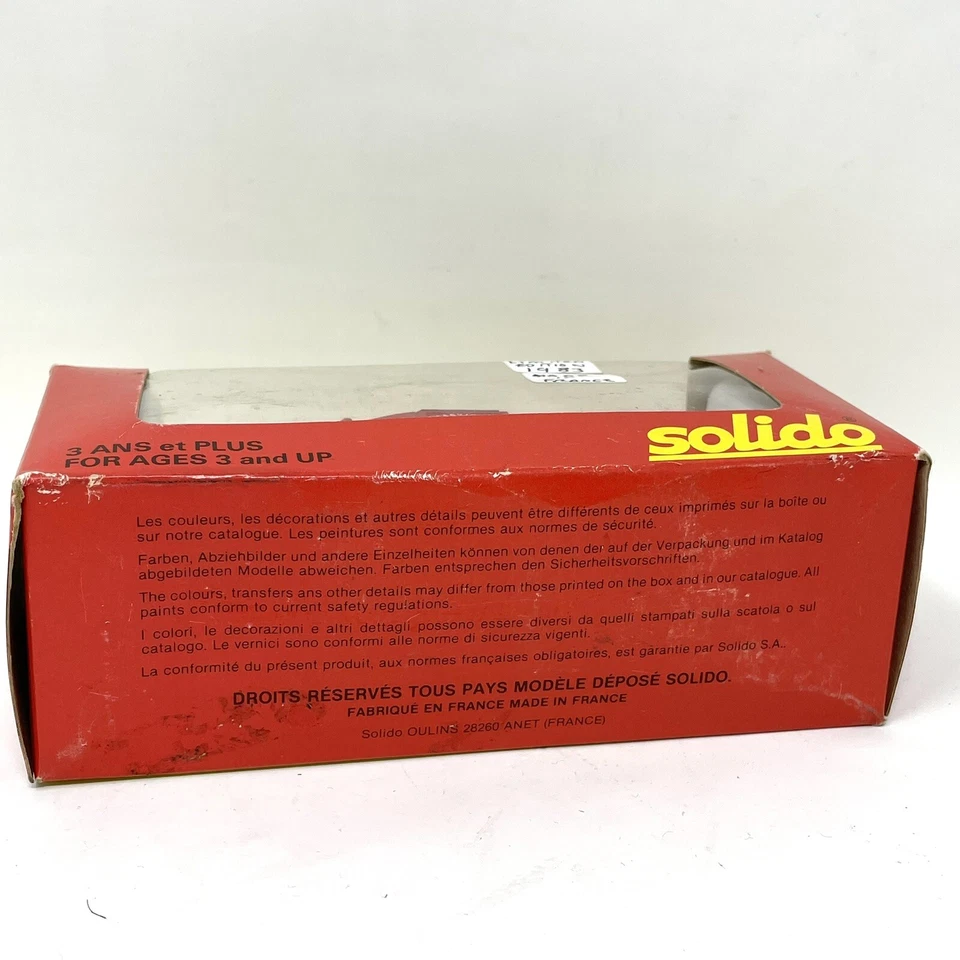 Camión de bomberos coleccionable Solido Toner Gam Hotchkiss Pompier Premiers Secours 2000 Foto 3 de 4