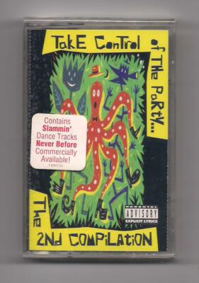 TAKE CONTROL OF THE PARTY - The 2nd compilation SEALED Cassette rare Dance 