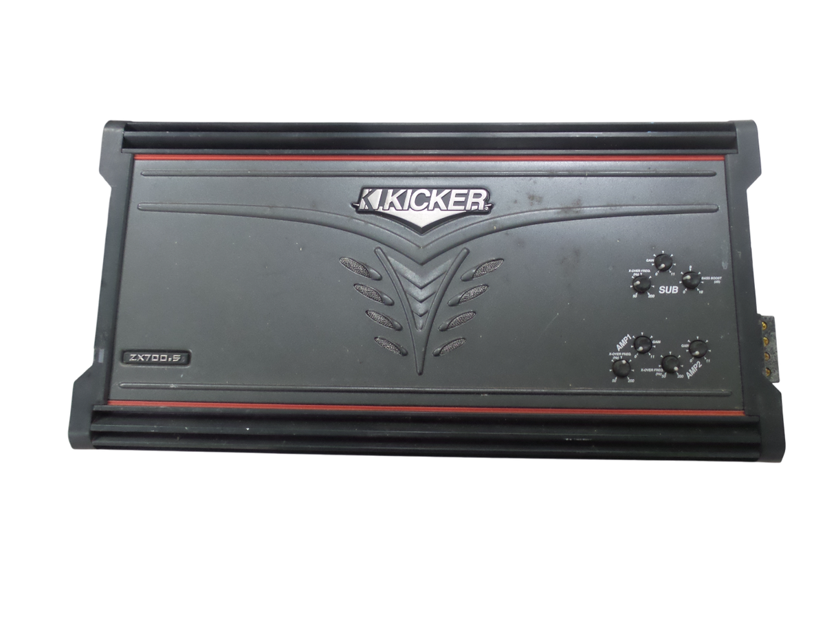 Kicker ZX700.5 5-Channel Car Stereo Amp Amplifier - Free Kicker ZX700.5 5-Channel Car Stereo Amp Amplifier - Free
