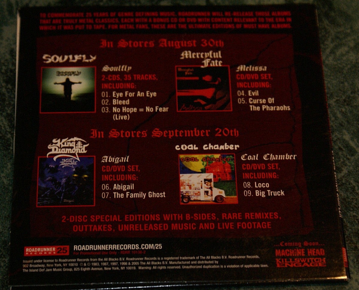 Roadrunner Records 25th Anniversary Special Edition Sampler