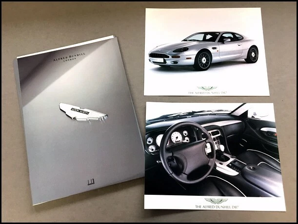 1998 Aston Martin DB7 Alfred Dunhill Edition Original Media Brochure Catalog - Imagem 2 de 4