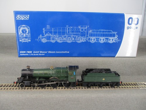 Dapol Spur 00 4S-001-001S Dampflok Torquay Manor 7800 GW Digital Lenz DCC in OVP | Zustand: Gebraucht