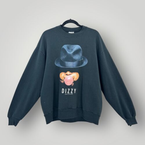 1995 Dizzy Gillespie Bubble Gum Jazz Music Sweatshirt  -  Size Large Vintage - Picture 1 of 8