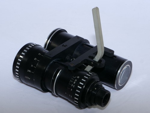 Zoomar Variofocal 1"-3" 16mm Movie Lens with Side Finder. NO lens mount. AS-IS! - Picture 3 of 23