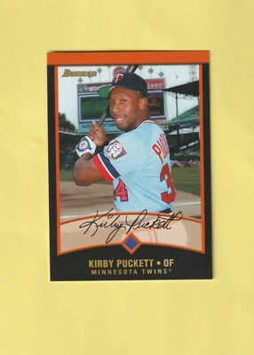 Kirby Puckett 2022 Topps Throwback Thursday TBT Base Twins #51 