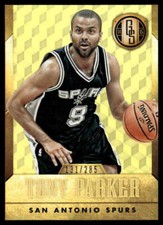 2014-15 Panini Gold Standard #33 Tony Parker BASKETBALL San Antonio Spurs