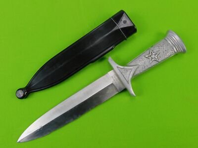 Vintage 1960s German Germany Puma Werk Solingen Diving Diver Knife w/ Scabbard