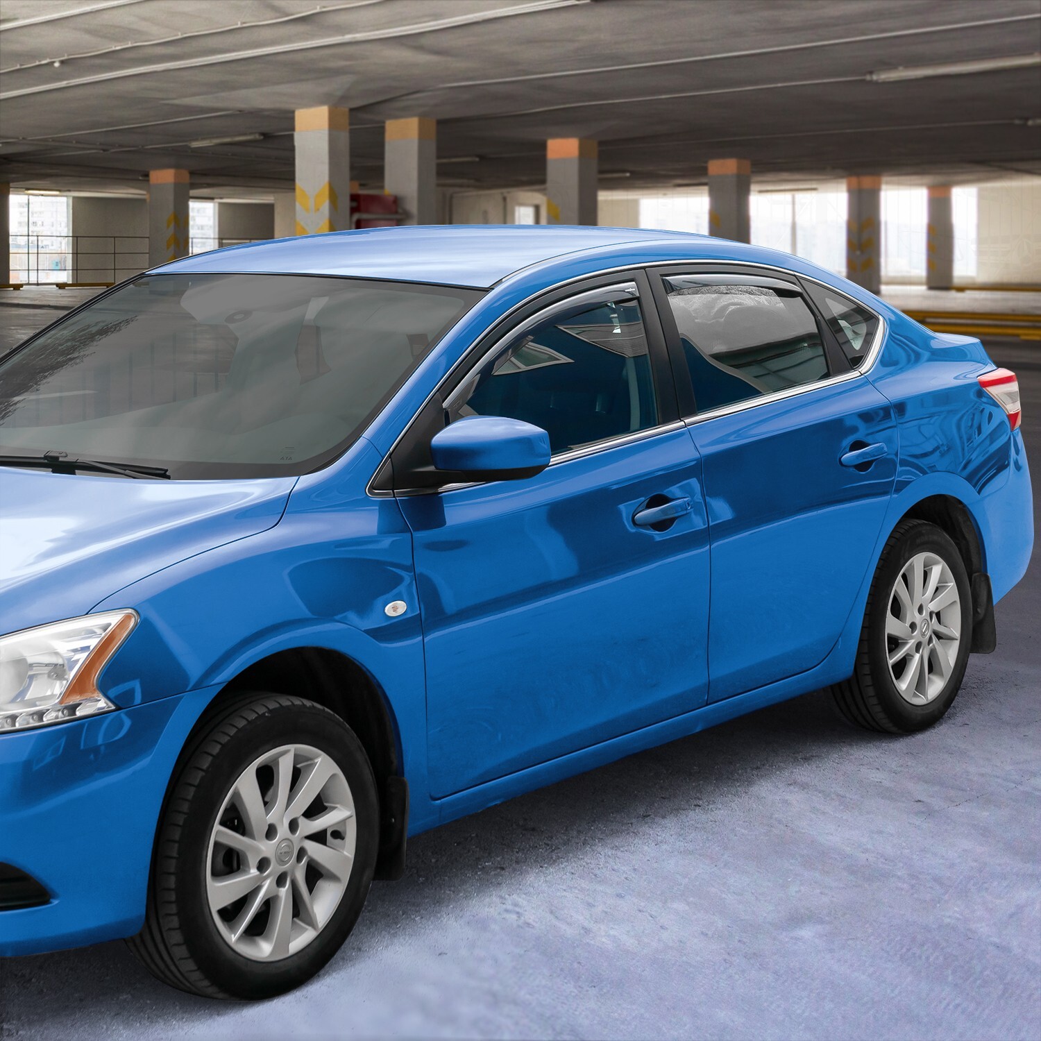 Goodyear Window Rain Guards for 20132019 Nissan Sentra InChannel eBay