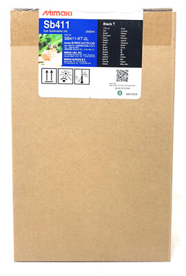 Mimaki SB411KT-2L SB411 Tinte Original Schwarz TS300P-1800 [10/2020]