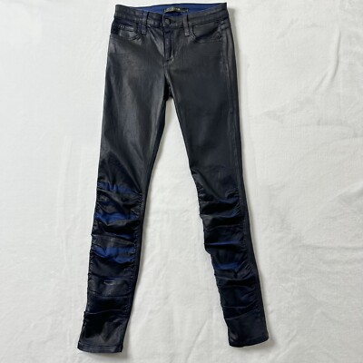 Joes Jeans Womens 25 Flawless Icon Mid Rise Skinny Ankle Black