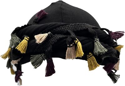 Turban for Men Adjustable Halo Silk Satin Lined Cap for Women Durag Twist Head W