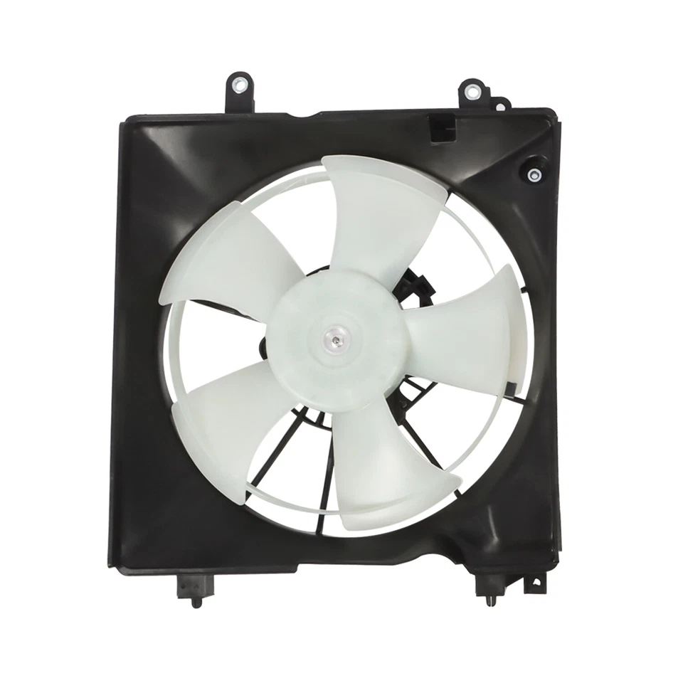 Par de ventiladores de radiador condensador de CA para Honda Civic 2013-2017 Acura 2012-2015 Foto 3 de 4