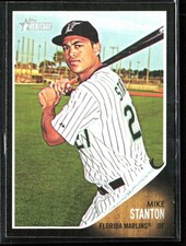 Mike Stanton 2011 Topps Heritage Black #C64 Florida Marlins