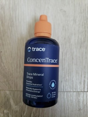 Trace Minerals ConcenTrace Ionic Mineral Drops Energy 4 FL OZ BB 06/30