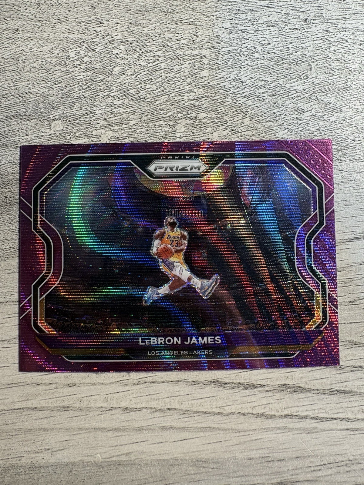 LeBron James 2020 Prizm #1 Purple Wave Price Guide - Sports Card