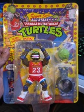1991 TMNT Ninja Turtles Sewer Sports Slam Dunkin Don Playmates NEW MOC Sealed