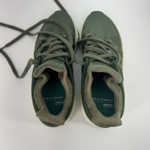 Adidas EQT Equipment ADV Shoes Womens Size 6.5 Green White Mesh CP9689 Sneakers - Picture 14 of 15