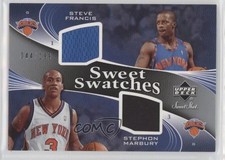 2006 Sweet Shot Swatches Memorabilia 44/199 Steve Francis Stephon Marbury 0qr0