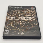 Black - (PS2, 2006) CIB Black Label. Free Shipping