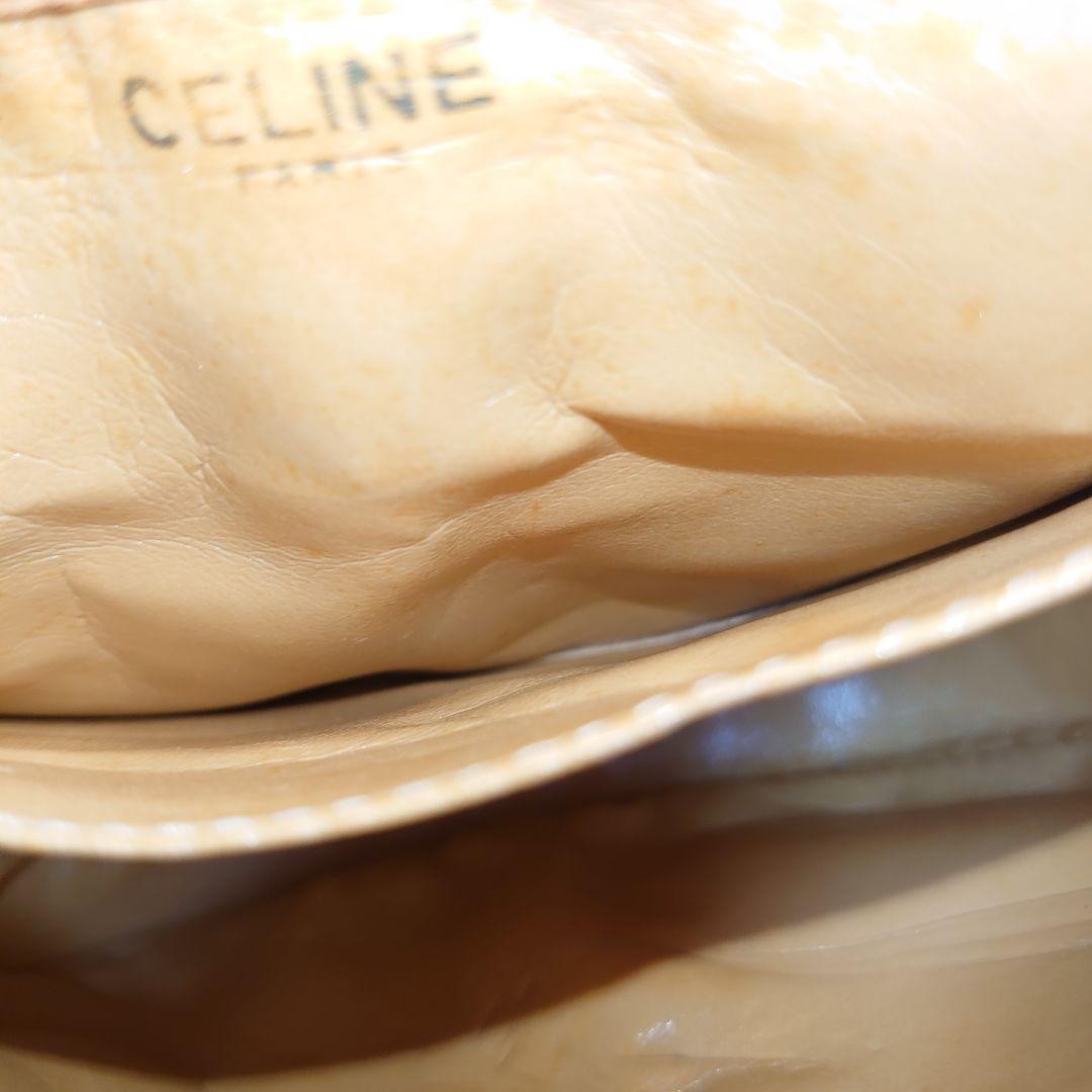 Mint Condition CELINE Macadam Pattern Sacoche Pou… - image 11