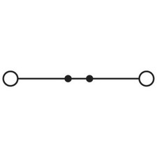 Phoenix Contact 3209512 Through Clamp 5.2mm Spring Red 50pcs