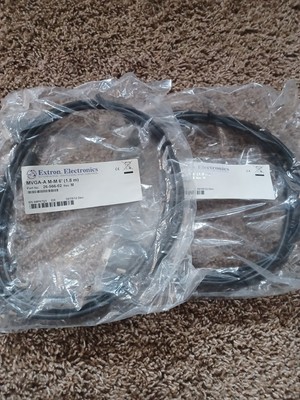 2x-New Extron 26-566-02 MVGA-A M-M 6  (1.8 m)
