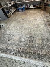 Orient Teppich orientalisch Handgeknüpft  Antik Vintage Perser 274x286cm