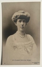 Belgium Postcard Queen Elisabeth Portrait Reine des Belges