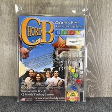 ChordBuddy Guitar Learning System Kit With DVD Beginner Teaching Aid NEW