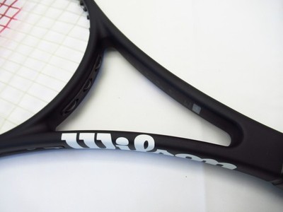 ラケット wilson - Wilson Pro Staff 97L v12.0 (used) Wilson Pro Staff 97L v12.0 used racquet - Black & White (7.5/10)