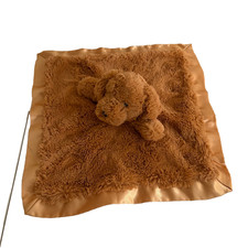 Cloud Island Lovey Blanket Plush Puppy Dog Brown Baby Soft 13"